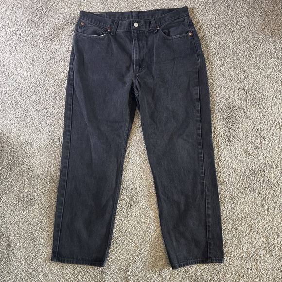 Levi's Other - Levi's 550 Men's Relaxed Fit Jeans Black Size 38x32